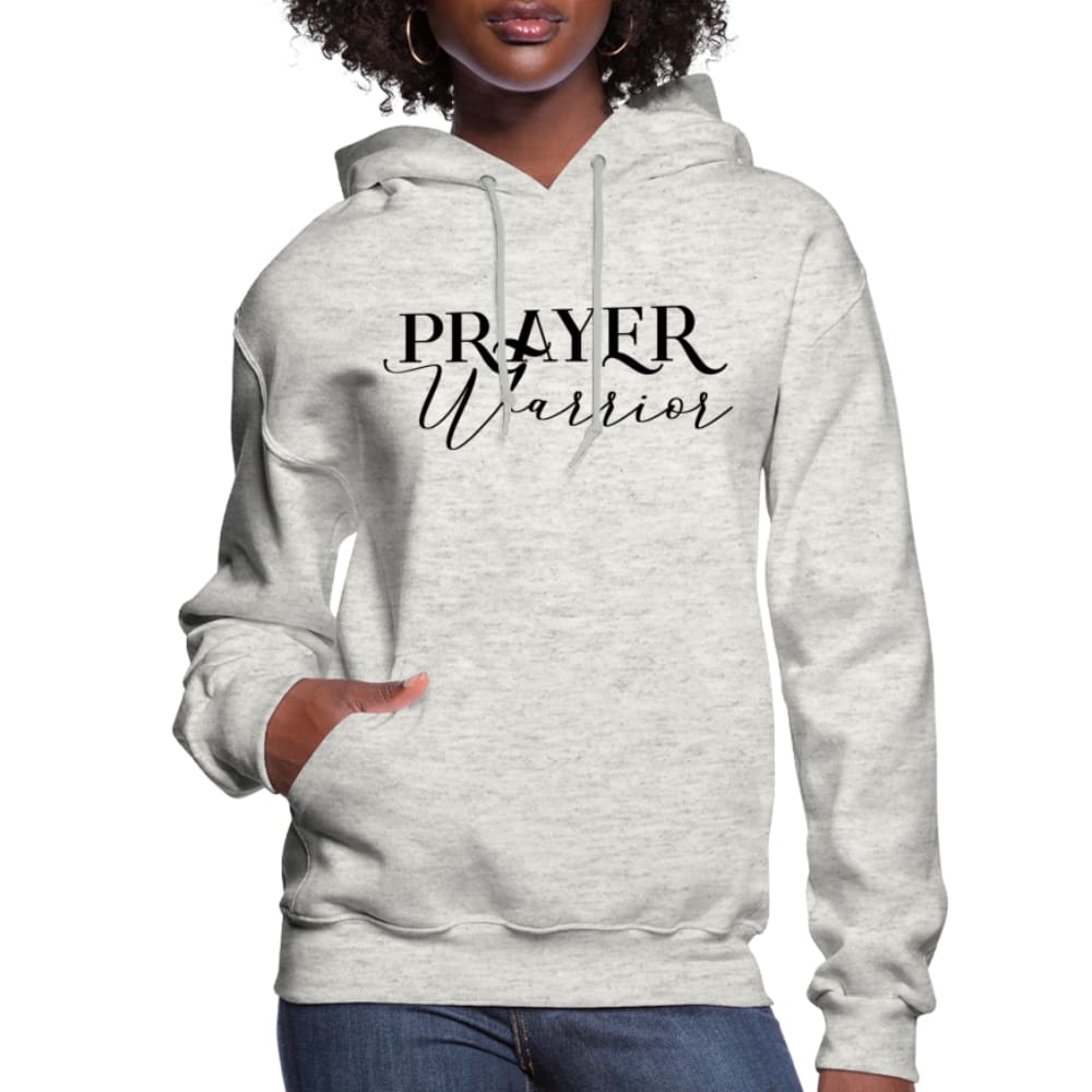 Womens Hoodie Prayer Warrior Graphic - S390025 - Womens | Hoodies