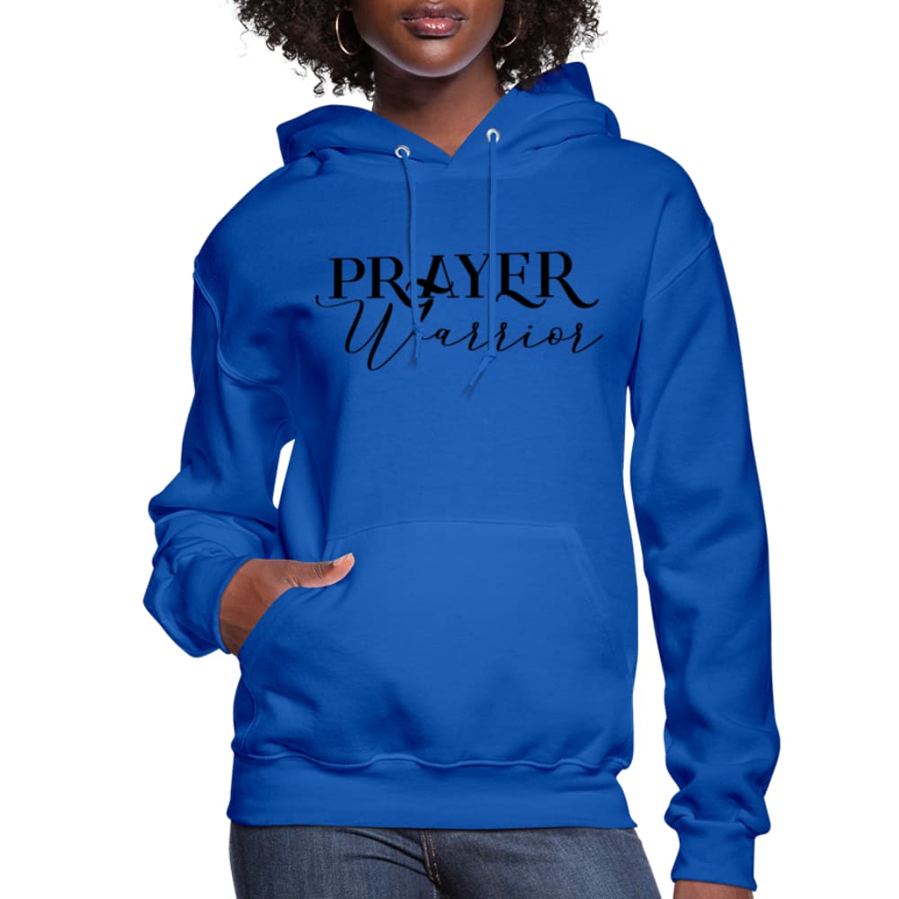 Womens Hoodie Prayer Warrior Graphic - S390025 - Womens | Hoodies