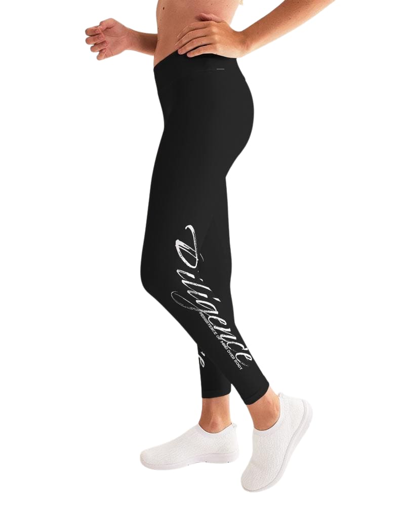 Womens High-waist Fitness Legging Yoga Pants Diligence Mind Over Body - Womens