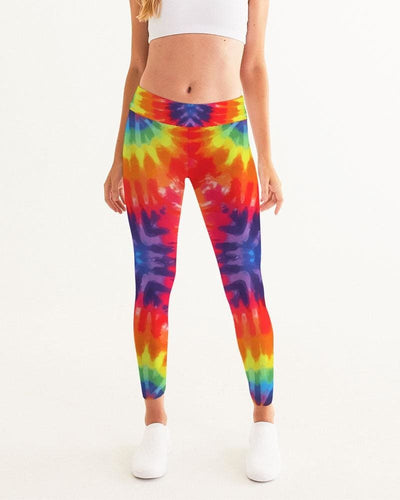 Women’s Yoga Pants Peace & Love Tie-dye - Moisture Wicking / Wy658-433 - Womens
