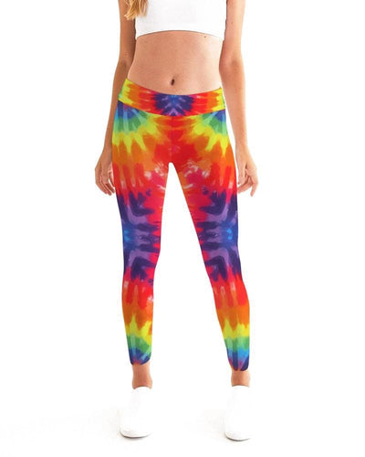 Women’s Yoga Pants Peace & Love Tie-dye - Moisture Wicking / Wy658-433 - Womens