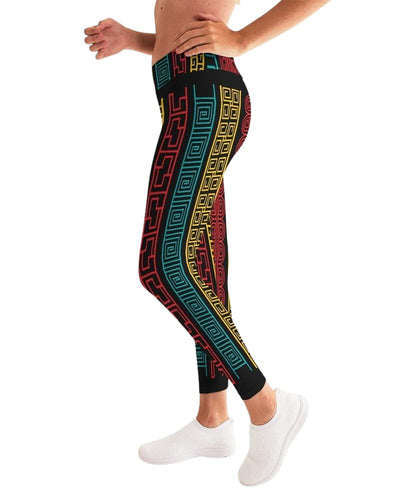 Women’s Yoga Pants Sports Fitness Leggings - Multicolor / Wl4537 - Womens |